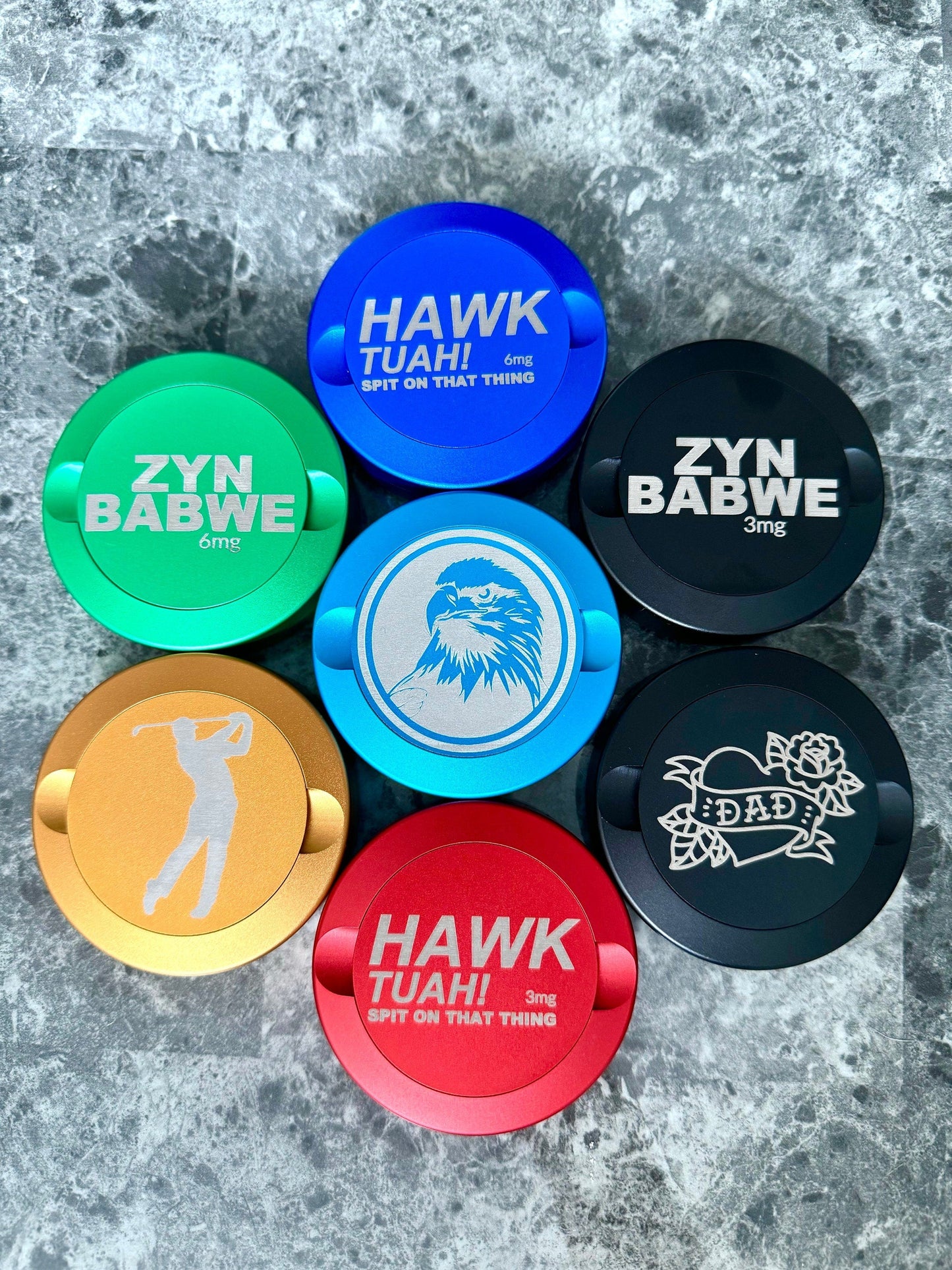 Custom Metal Zyn Can