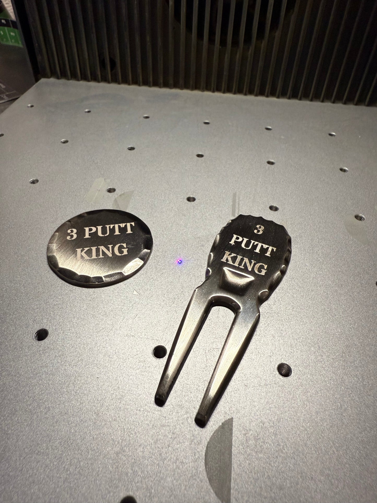 Personalized Metal Golf Divot Tool