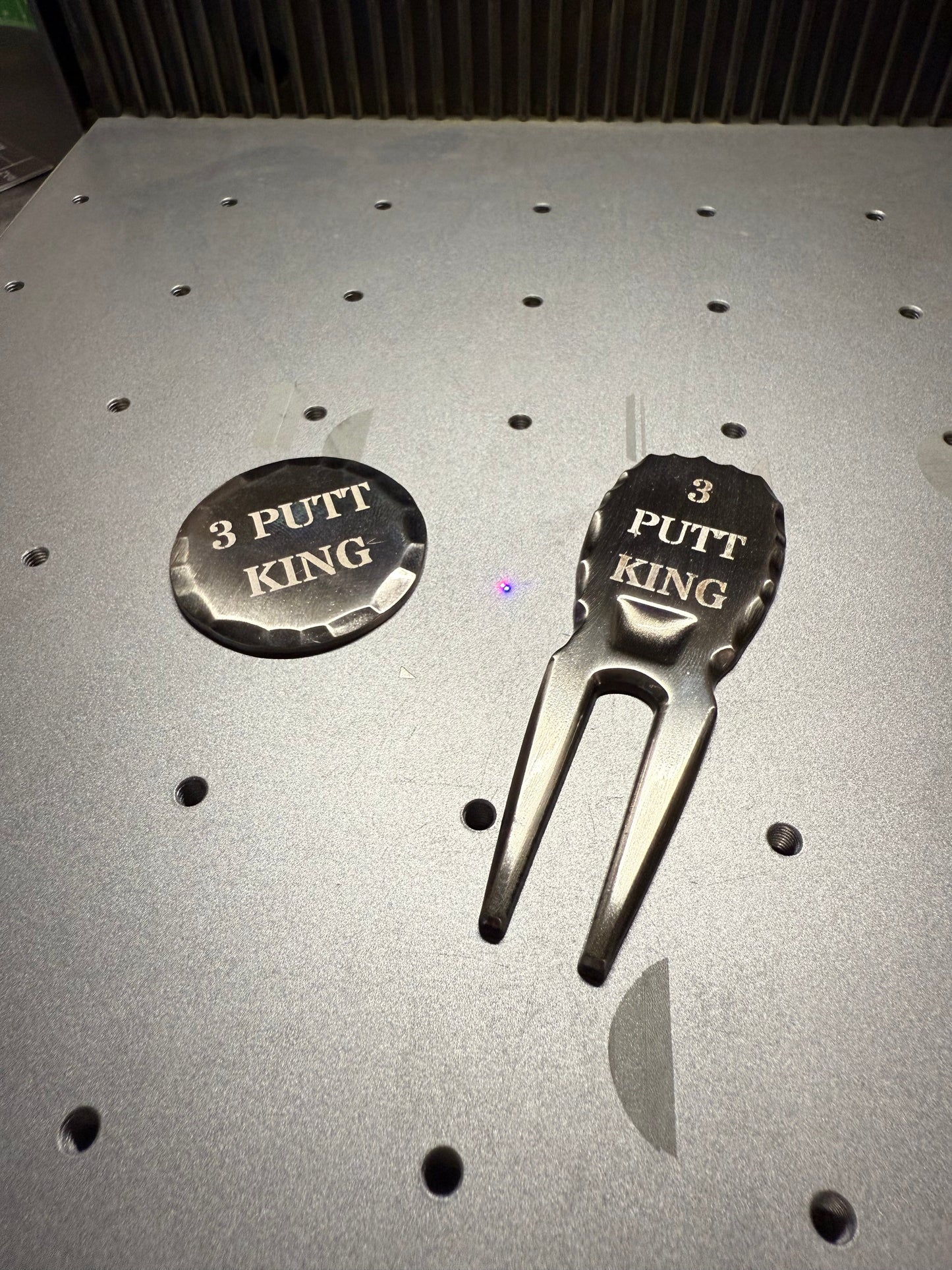 Personalized Metal Golf Divot Tool