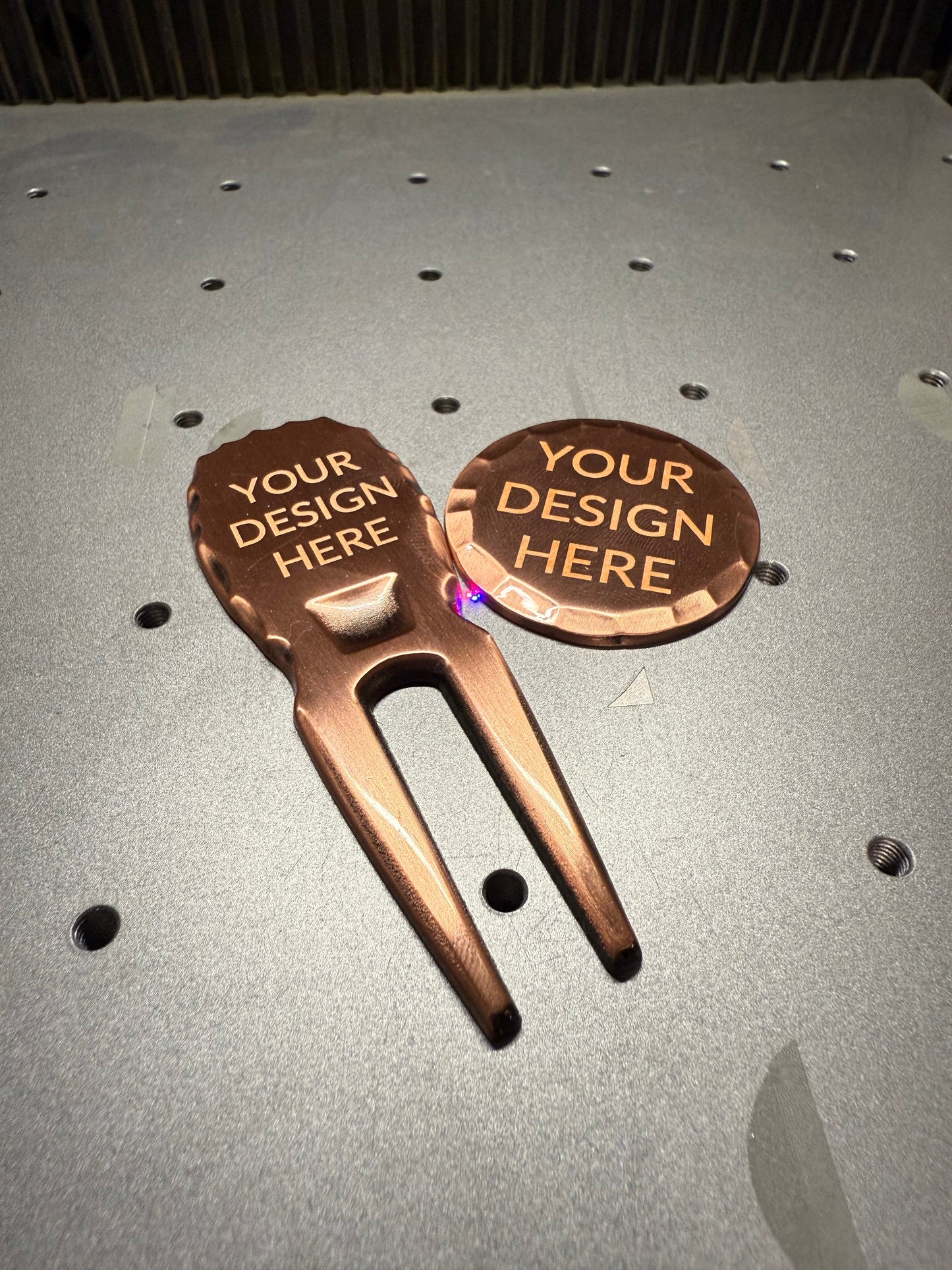 Personalized Metal Golf Divot Tool