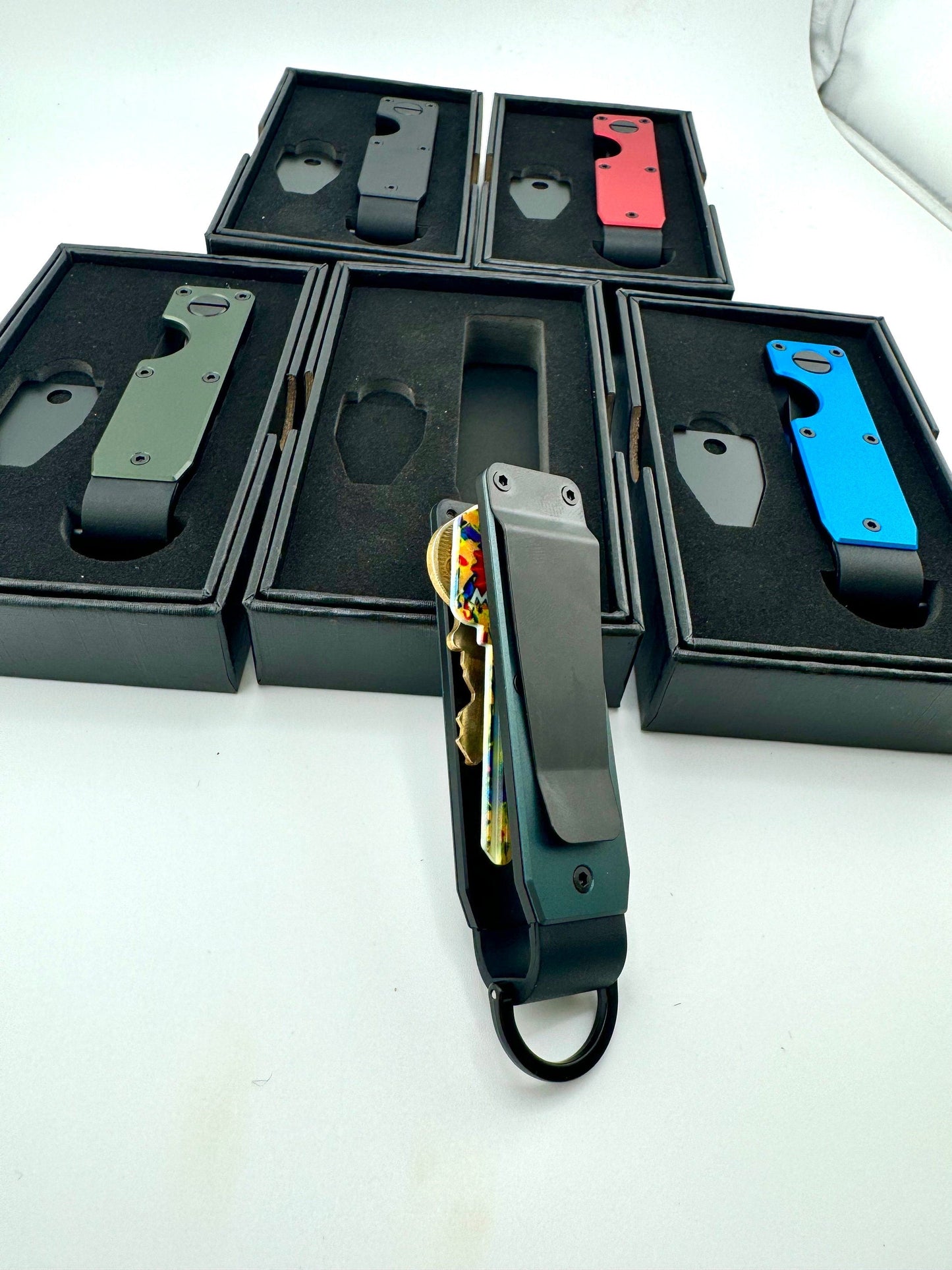 Sleek Metal Keychain