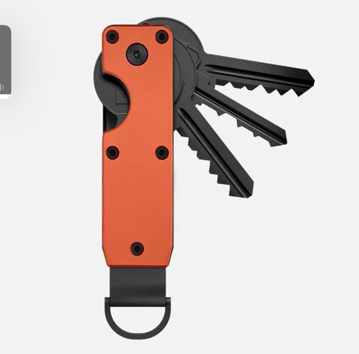 Sleek Metal Keychain