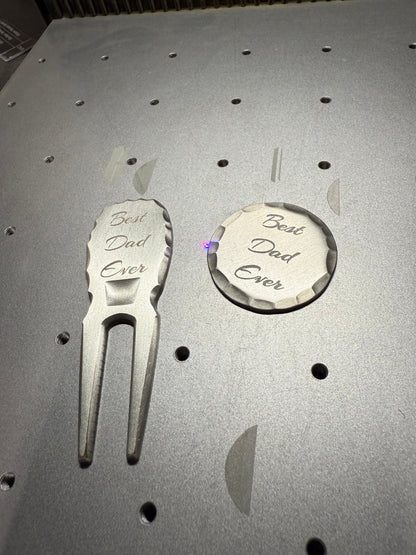 Personalized Metal Golf Divot Tool