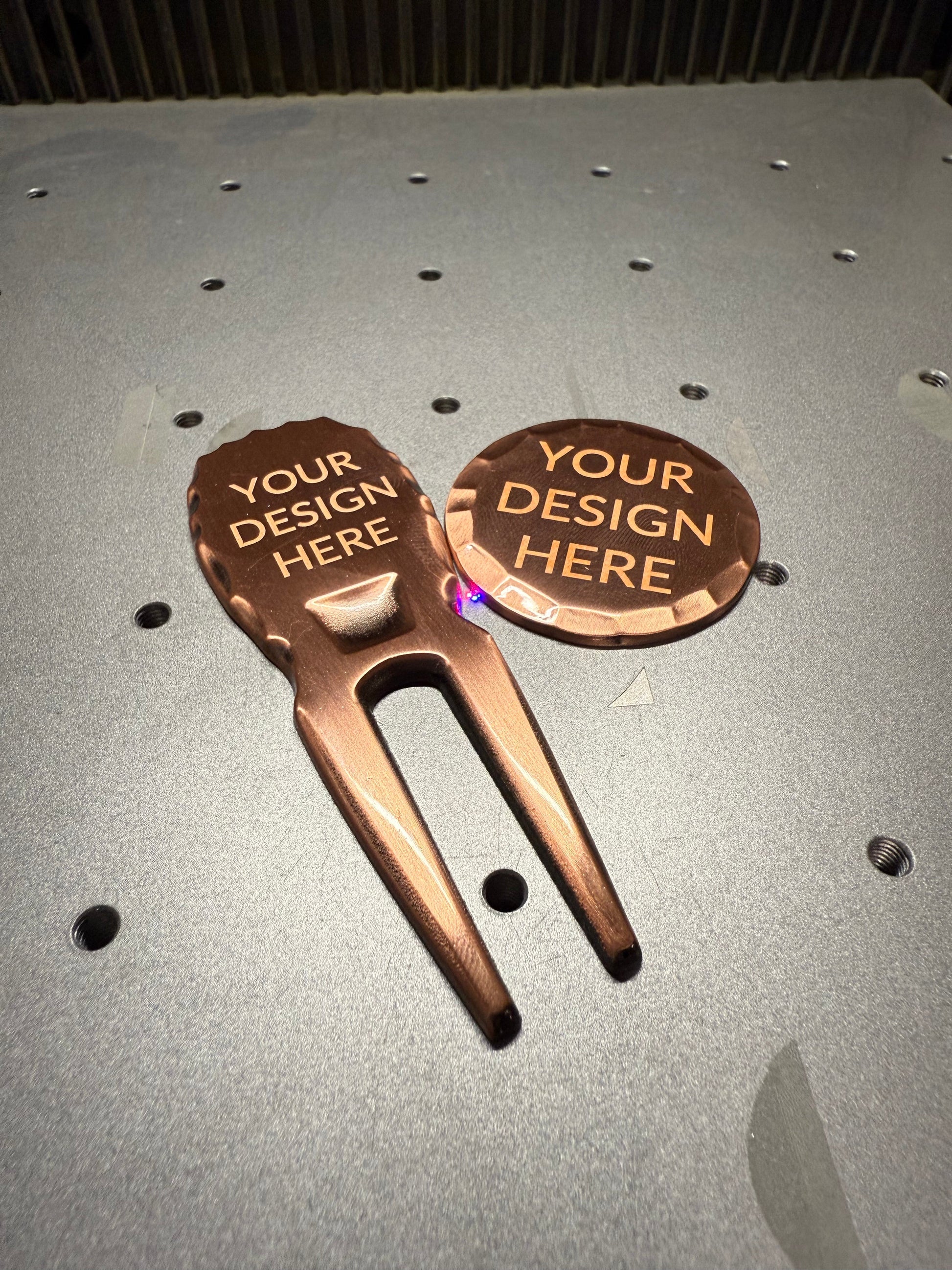 Personalized Metal Golf Divot Tool