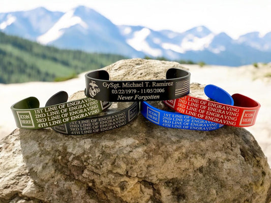 Custom Memorial Bracelet